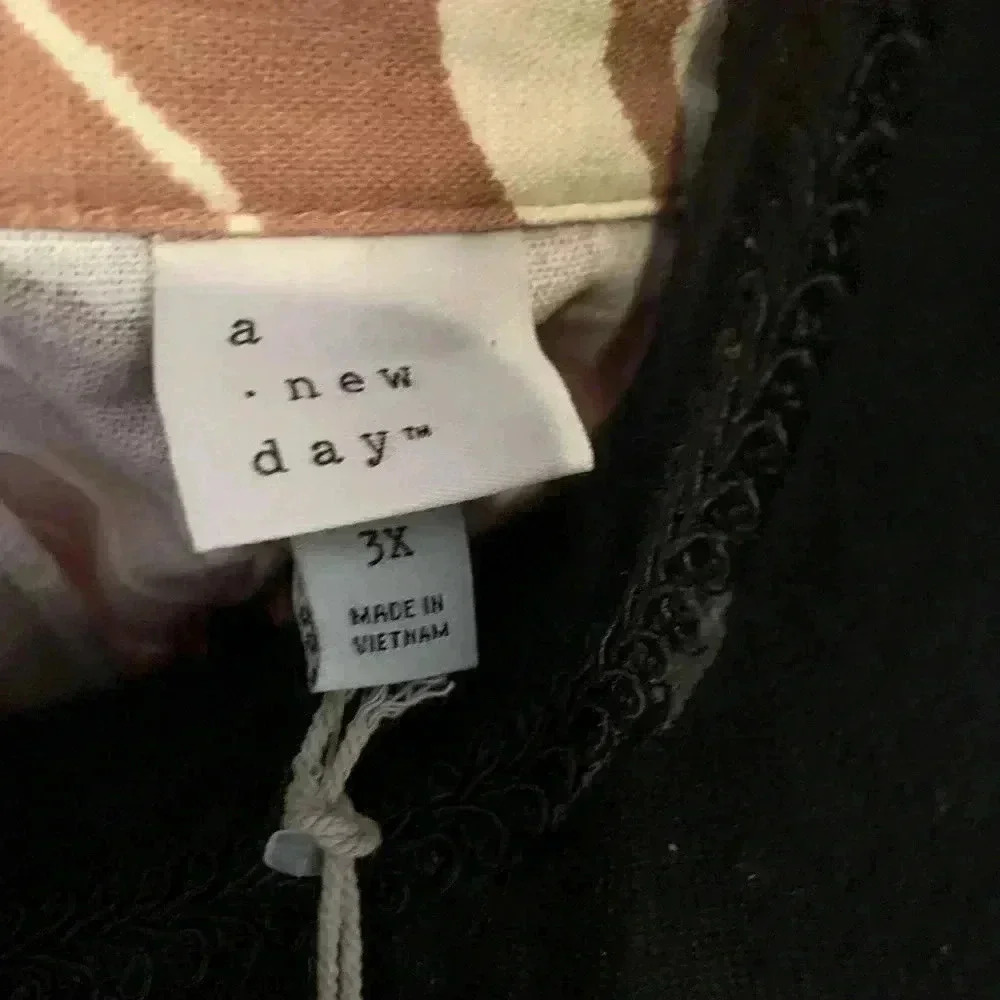 NWT A New Day (Target Brand) zebra Print Blazer, size 3X - Picture 4 of 4